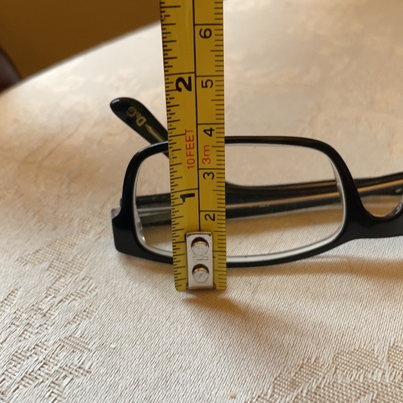 Dolce & Gabbana D & G black/clear prescription frames in EUC - Picture 9 of 13